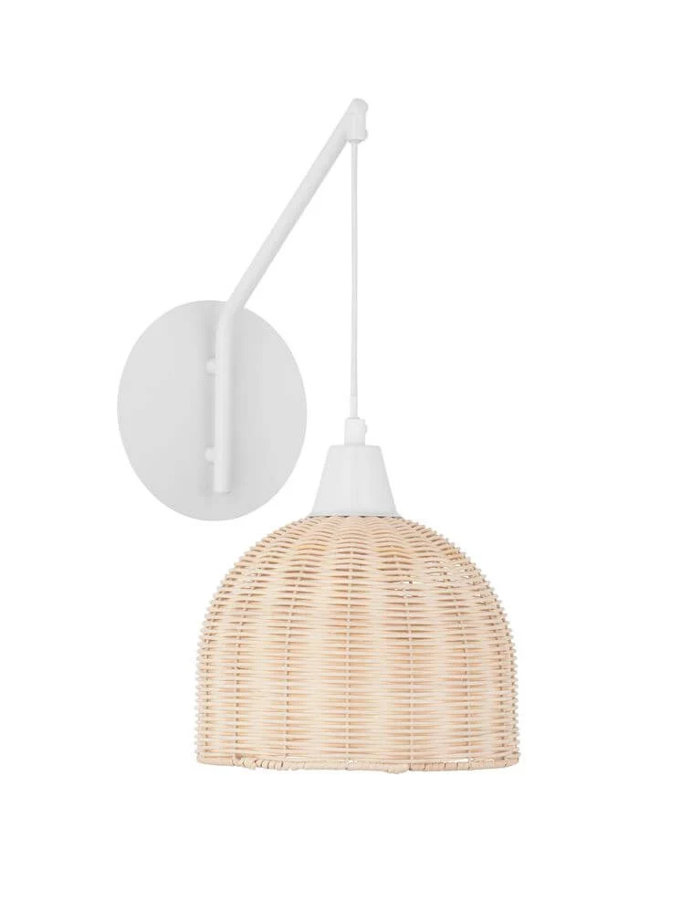 Fado Wandleuchte Ø 20,5cm E27 Rattan