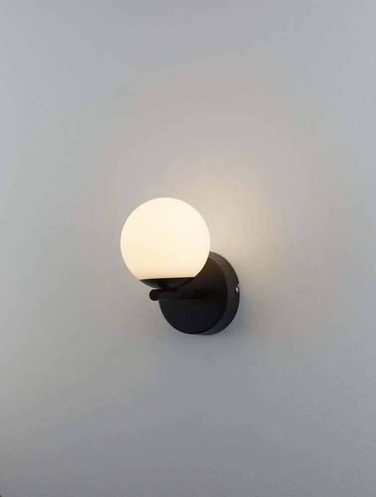 Nuvole LED Wandleuchte 3000K Schwarz, Weiß
