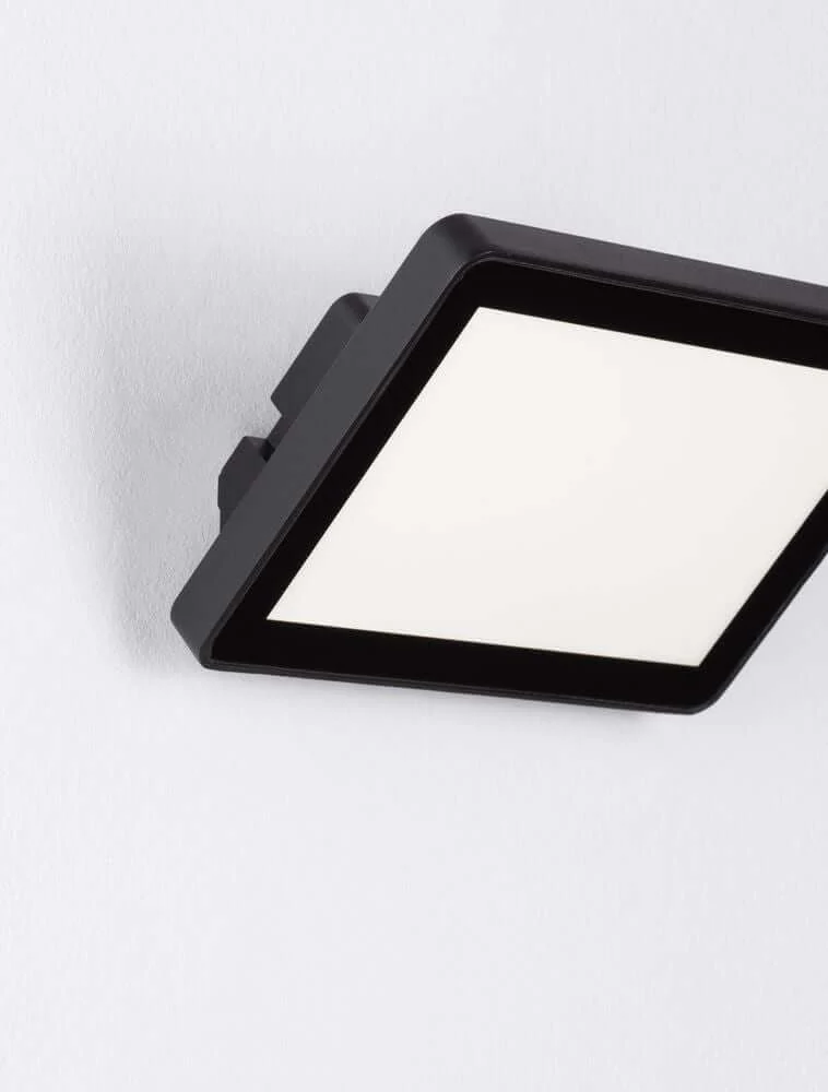Nobu LED Außenwandleuchte 3000K Schwarz IP65