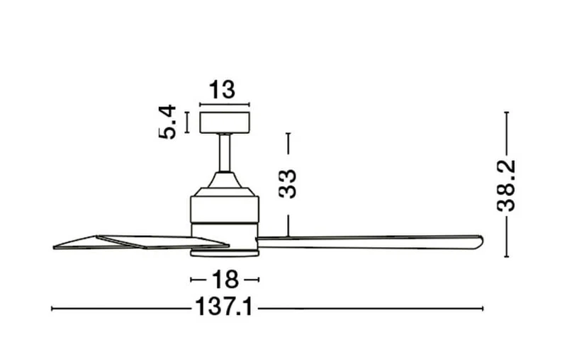 Axel Ventilator Ø 137