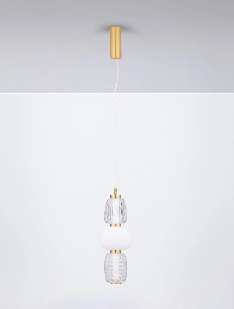 Movil Pendelleuchte 3-flammig Ø 17cm 3000K Gold