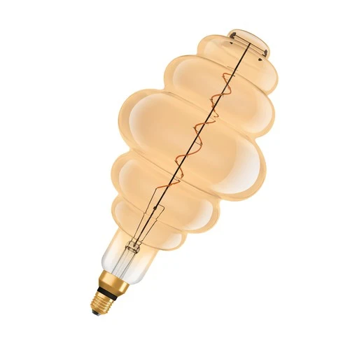 OSRAM Vintage 1906 LED-Lampe, Gold-Tönung, 4,8W, 360lm , Warmweiß , E27