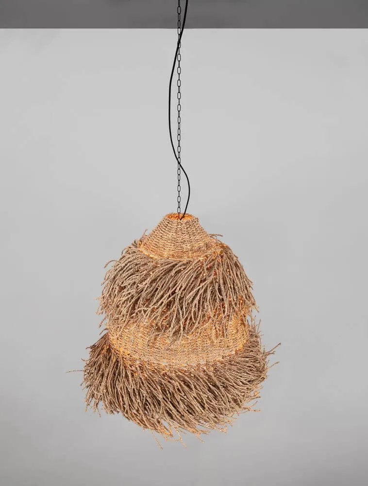 Hay Pendelleuchte E27 3xØ 80cm Braun