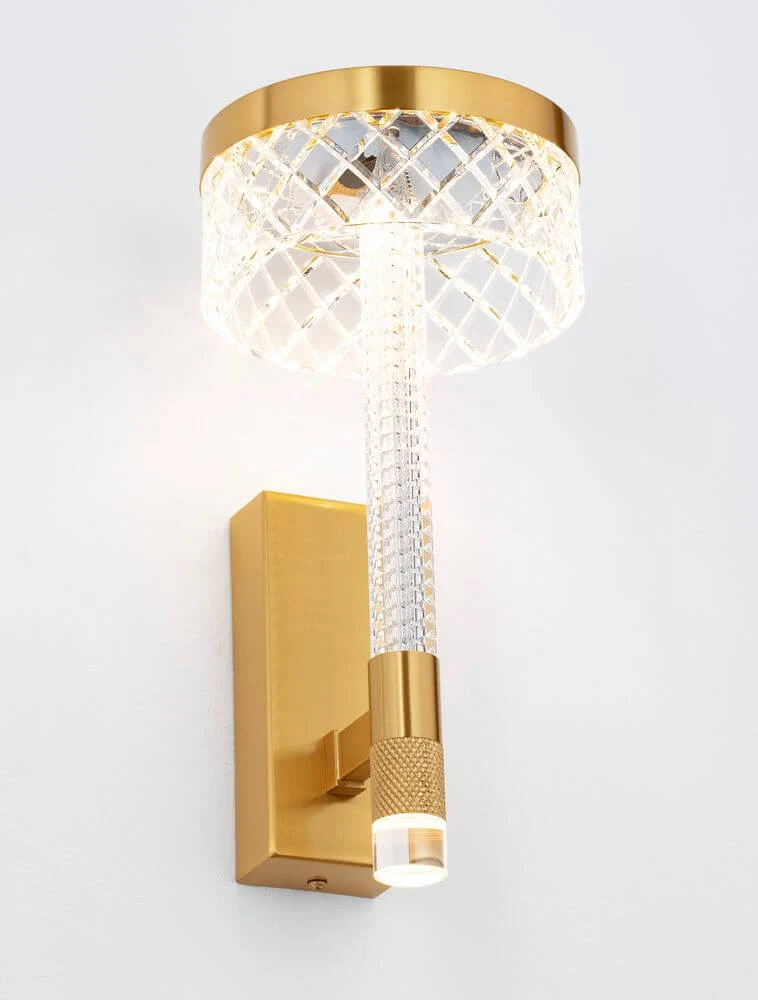 Bion LED Wandleuchte Ø 14,8cm 3000K Gold