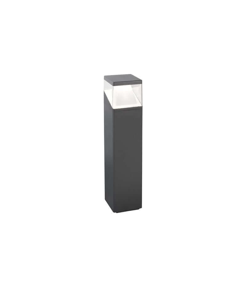 Lock LED Außenpollerleuchte 3000, 4000K Dunkelgrau IP54