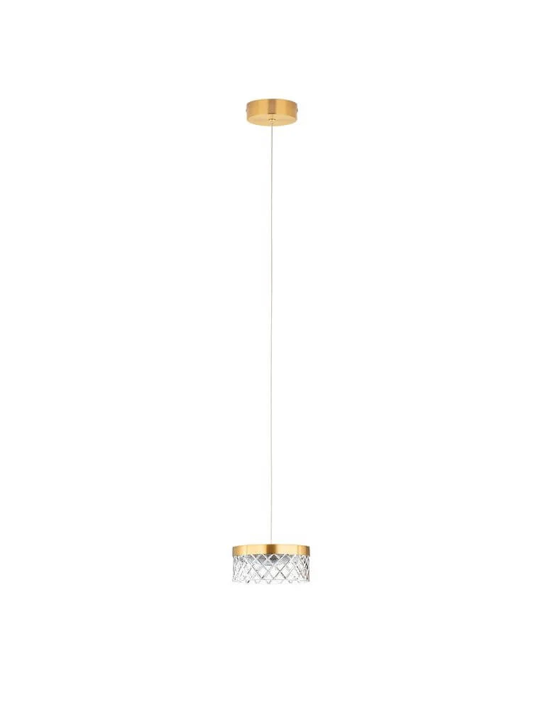 Bion LED Pendelleuchte Ø 15cm 3000K Gold