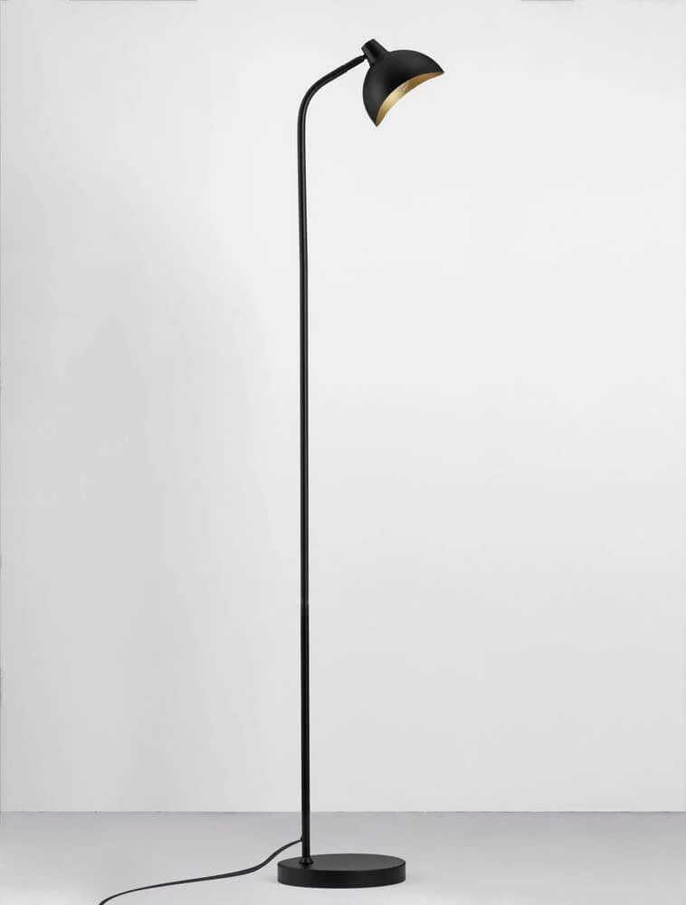 Geti Stehlampe Schwarz, Gold