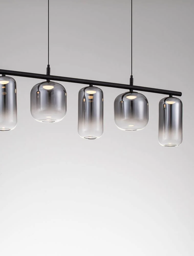 Aelia LED Pendelleuchte Ø 72cm 5-flammig