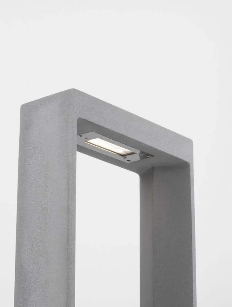 Cairo LED Außenwegeleuchte 3000K Grau IP65