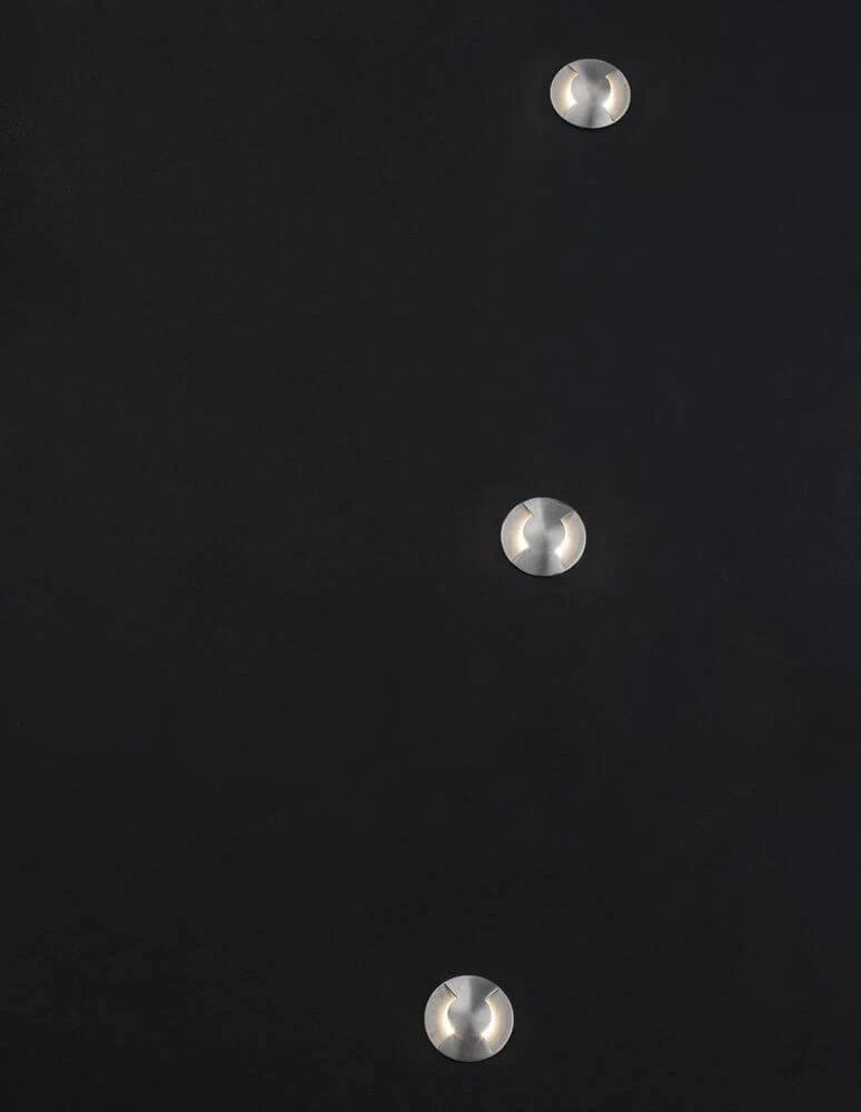 Bang LED Außenbodeneinbauleuchte Nickel IP67