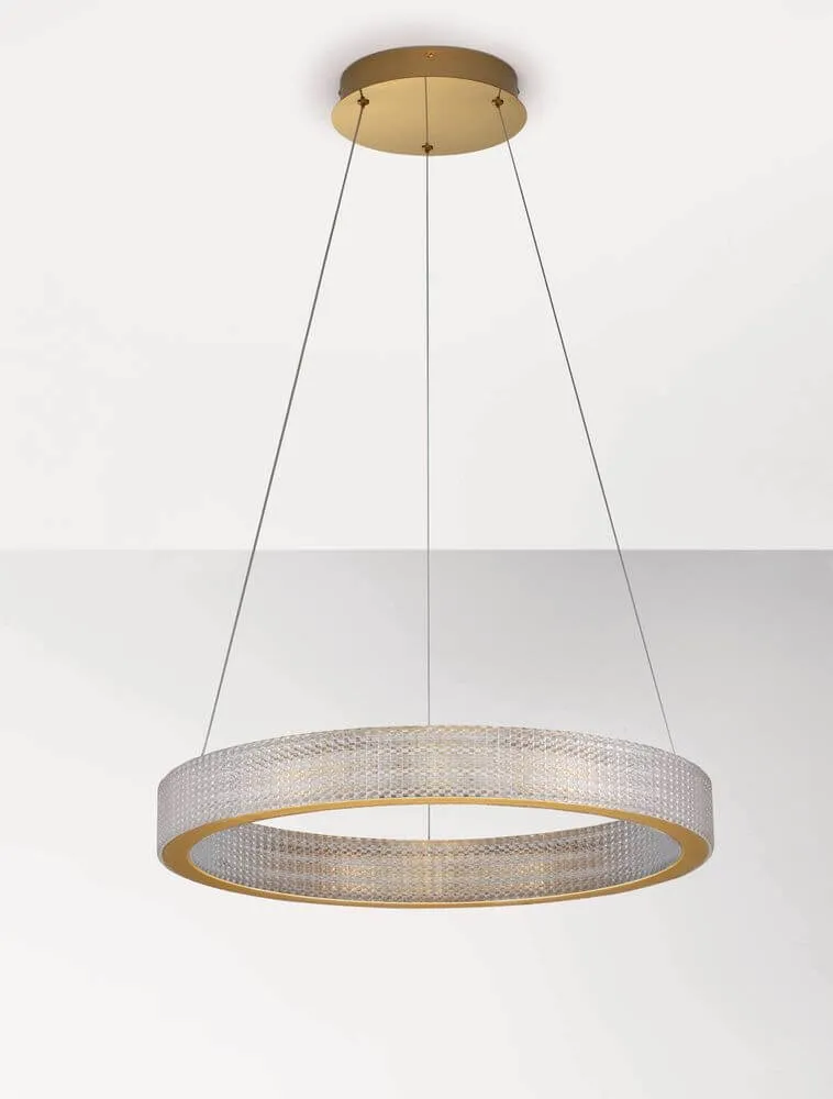 Kinara Pendelleuchte Ø 60cm 3000K Gold