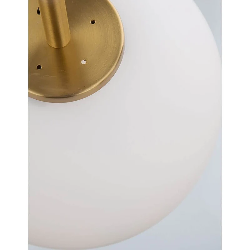 Nova Luce Lato Glas-Hängeleuchte Antik-Gold