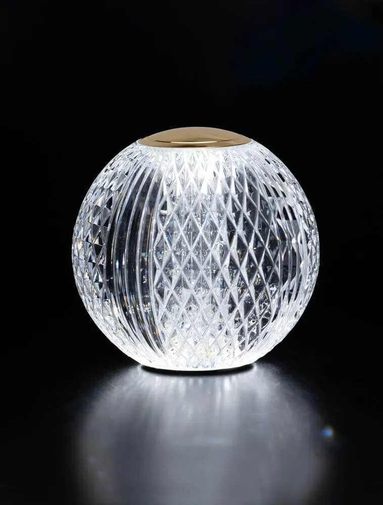 Brillante LED Tischleuchte 3200K Gold