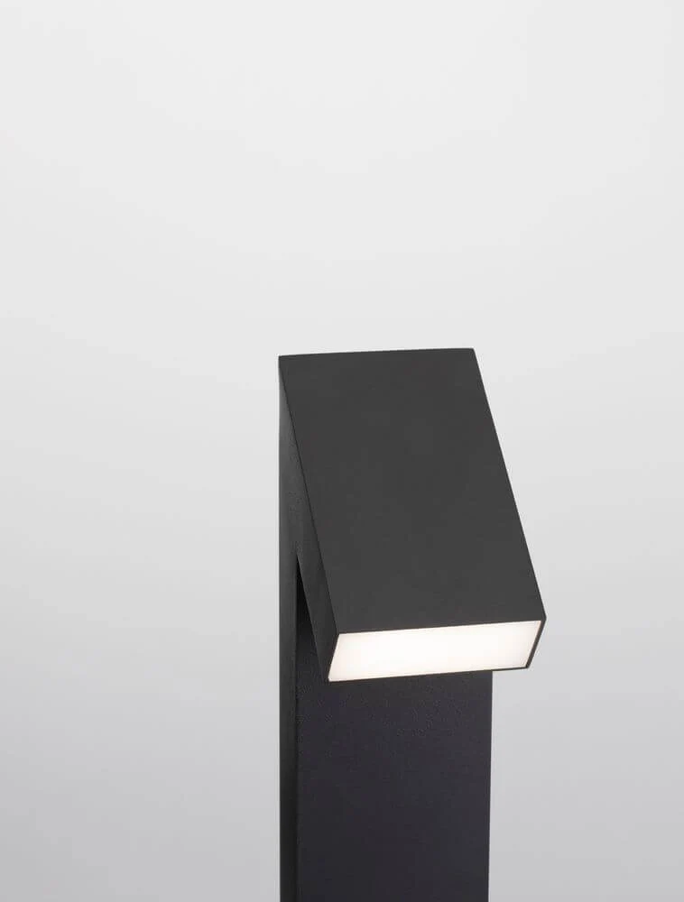 Brigitta LED Außenwegeleuchte Down 3000K Schwarz IP65