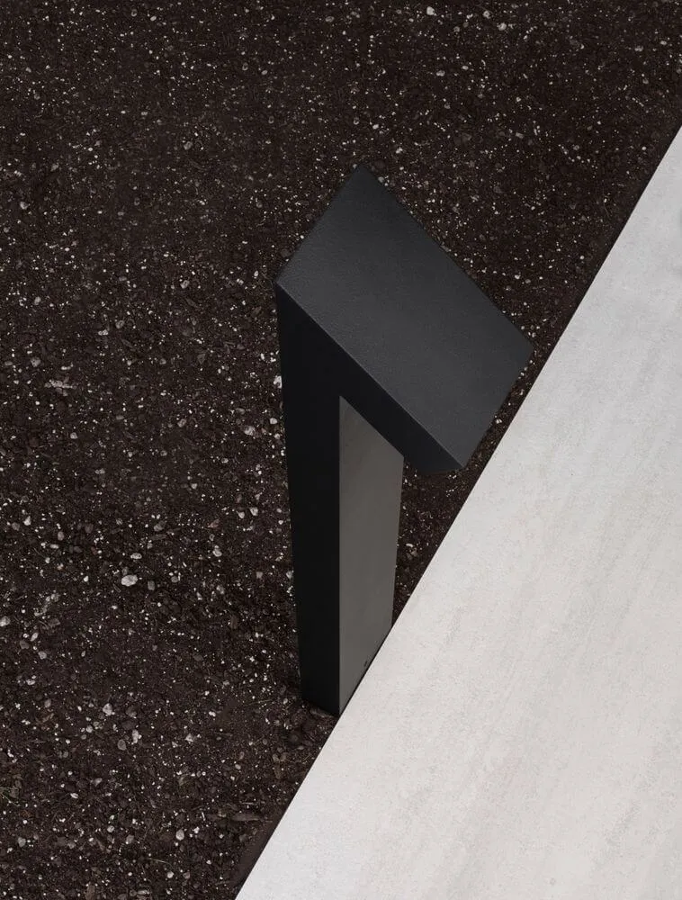 Brigitta LED Außenwegeleuchte Down 3000K Schwarz IP65