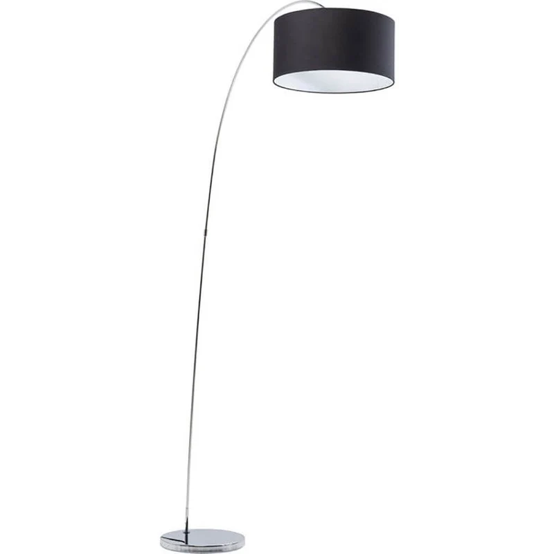 Elegante Stehleuchte Gooseneck Schwarz