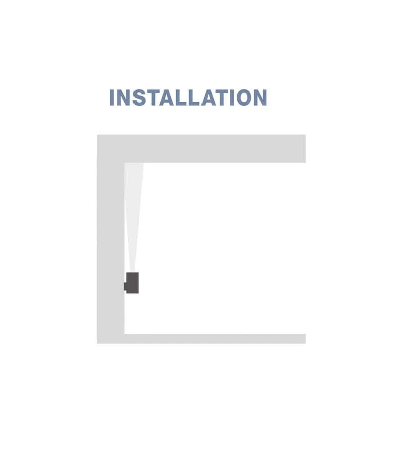 Alp LED Außenwandleuchte 3000K Downlight IP65
