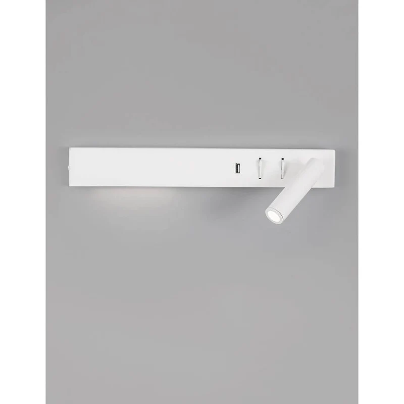 Nova Luce Vida LED Lese- & Wandlampe Metall mit USB