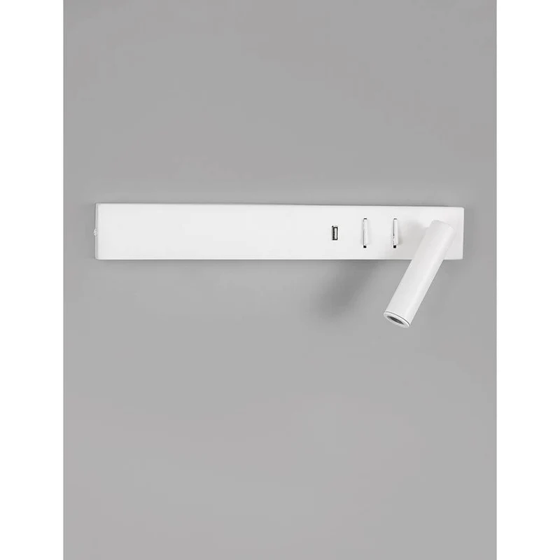 Nova Luce Vida LED Lese- & Wandlampe Metall mit USB