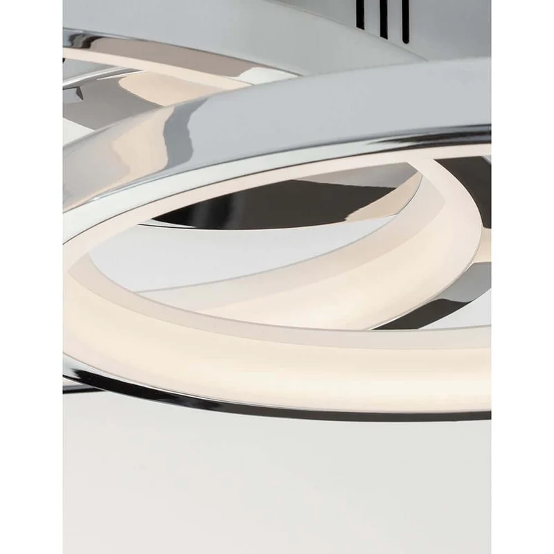Nova Luce Galaxy LED Deckenlampe Chrom