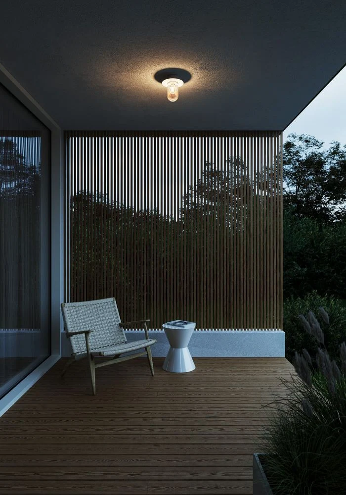 Außendeckenlampe Januka IP54