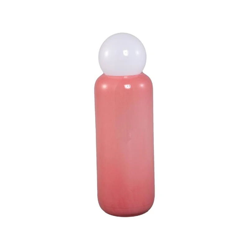LED-Leuchte – Glas Design, Aufladbare Funktion, Dunkelrosa Farbe, Hoch – Garine | PTMD