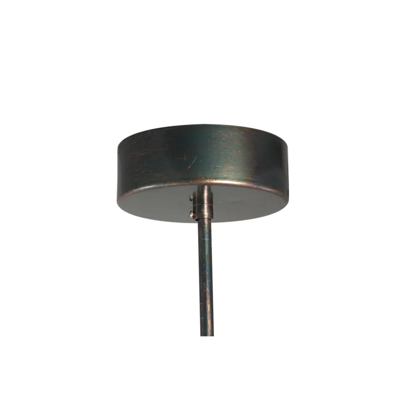 Pendelleuchte – Kreisdesign, Schlanke Form, Eisenmaterial, Schwarz, S – Jaye | PTMD