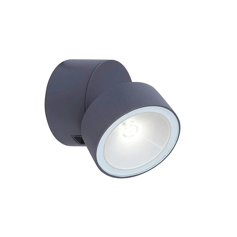 LED Außenwandleuchte Trumpet M IP54 Anthrazit