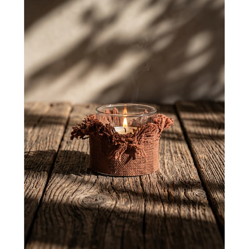 Windlicht – Weicher Samt, Glashülle, Serien Design - Oh My Gee | Bazar Bizar Antwerp