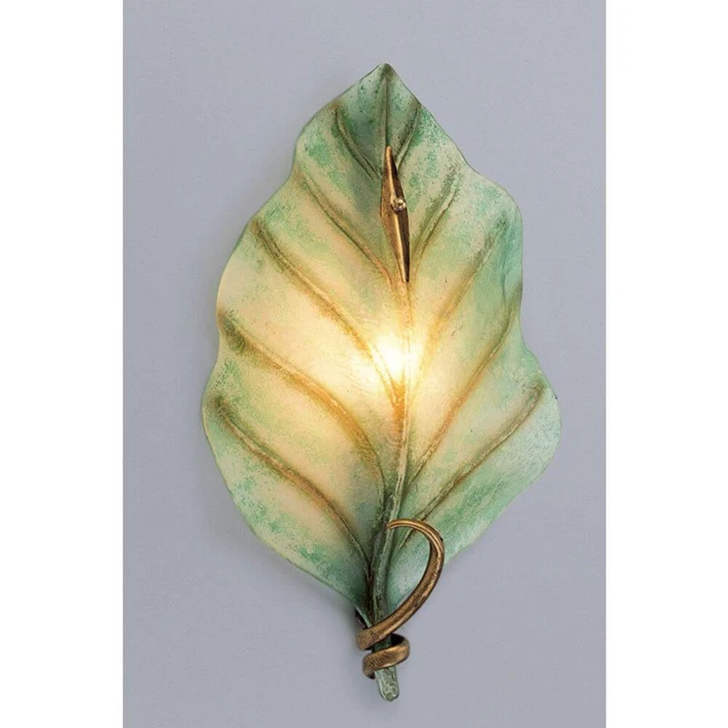 Orione Wandleuchte groß Gold-antik 67cm