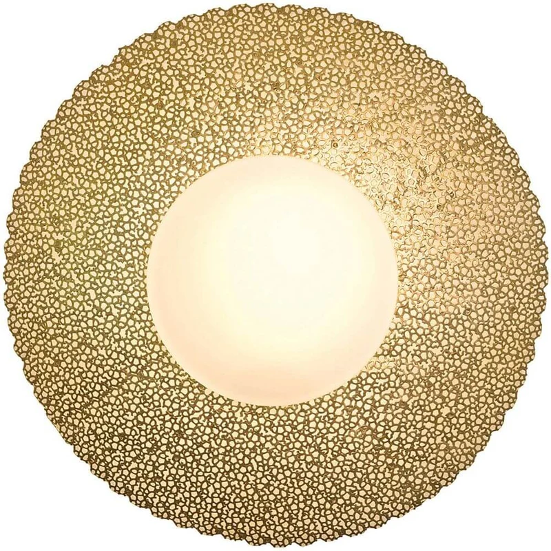 Wandleuchte 2-flammig 90 cm Utopistico Grande Eisen-Glas Gold