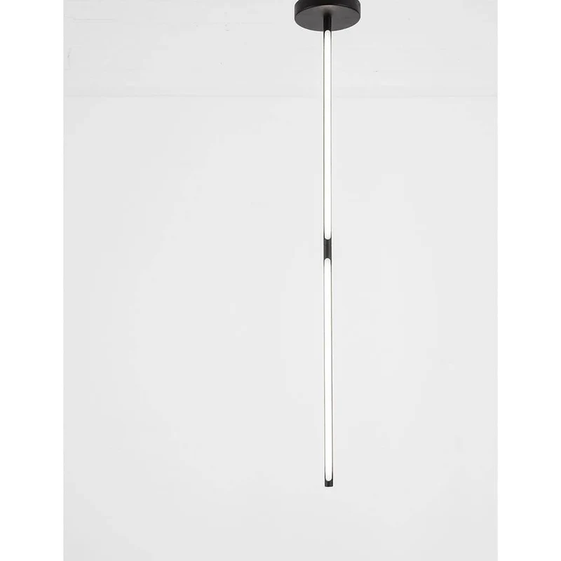 Handy LED Stab Hängeleuchte Schwarz