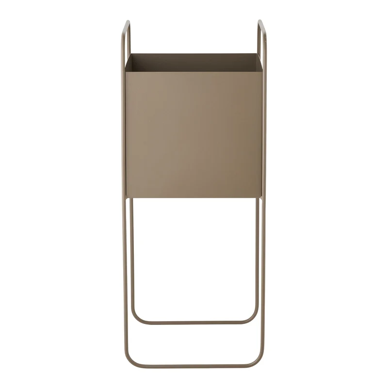 Blumentopf – Brauner Stahl, erhöhtes Gestell, 54 cm hoch | House Nordic