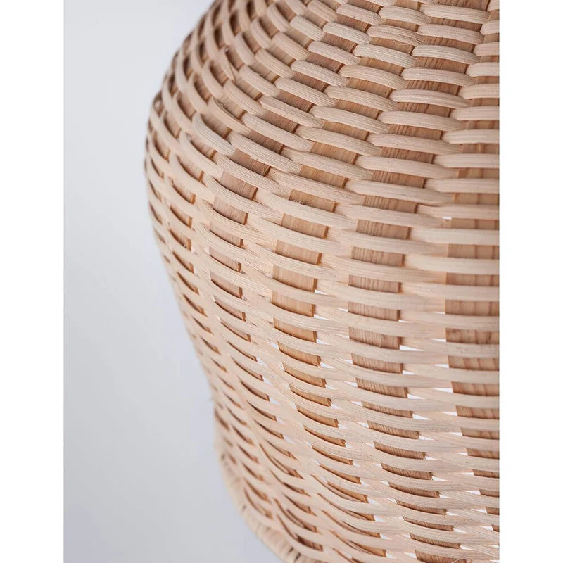 Mia Pendelleuchte Natur Rattan Ø 38,5cm