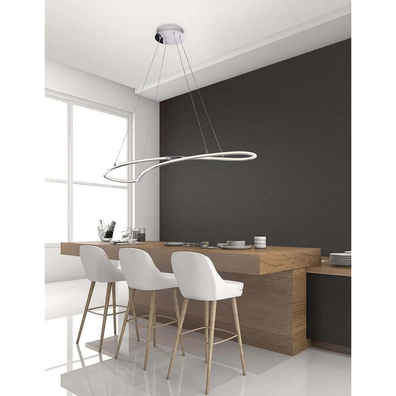 Martino LED Hängelampe Chrom