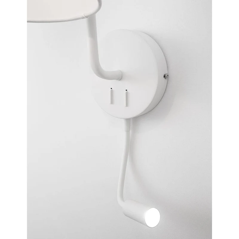 Sage Bett- & Wandlampe mit LED-Leselicht