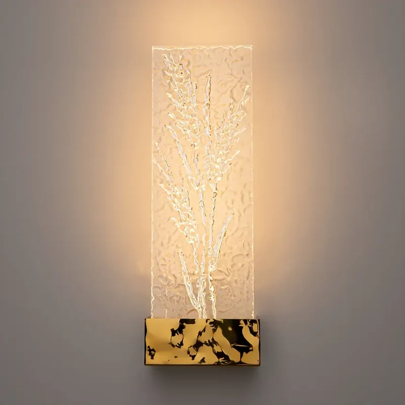 Wandleuchte – Messingfarbenes Edelstahl, 2 W Leistung, Warmweiß, 31 cm Höhe - Ornate | Maytoni
