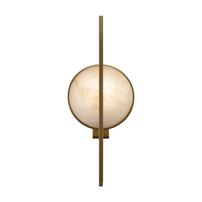 Wandleuchte – Messingfarbenes Metall, 1× E14, 40 W, 48 cm Höhe - Marmo | Maytoni