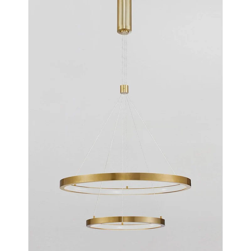 Empatia LED Hängeleuchte Ø 60cm 2 Ringe