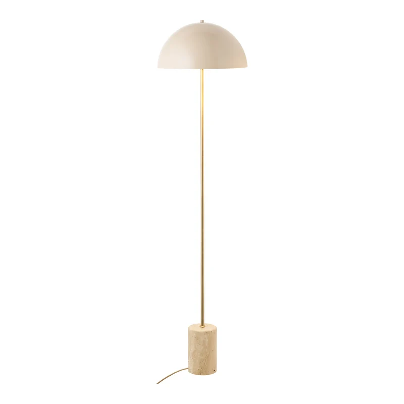 Stehleuchte – Marmorsockel, Stahlgestell, 155 cm Höhe - Sheffield | House Nordic