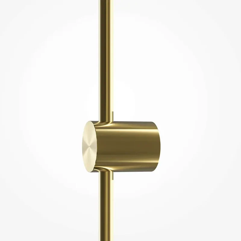 Wandleuchte – Messingfarbenes Aluminium, 10 W Leistung, Warmweiß, 90 cm Höhe - Light Stick | Maytoni