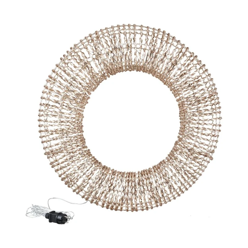 PTMD Kranz mit LED - Hibba Bronze L