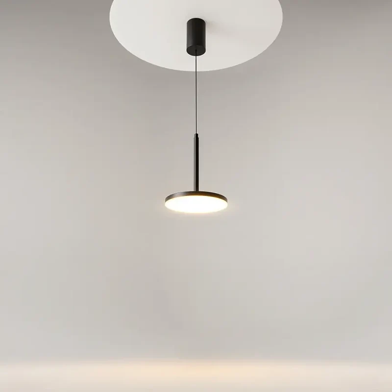 Pendelleuchte – Schwarzes Aluminium, 12 W Leistung, Warmweiß, Ø18,5 cm - Plato | Maytoni