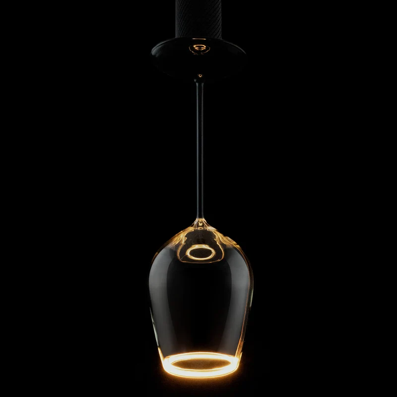 Leuchtmittel 5W, E27 Fassung - Floating Rotwein schwarz smokey | SEGULA