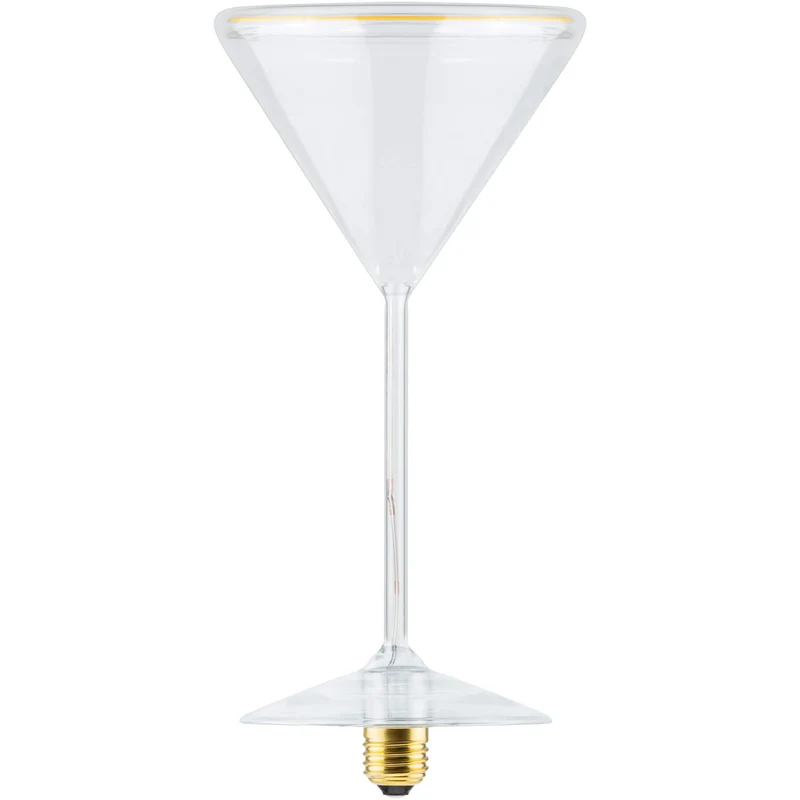 Leuchtmittel 6W, E27 Fassung - Floating Martini klar | SEGULA