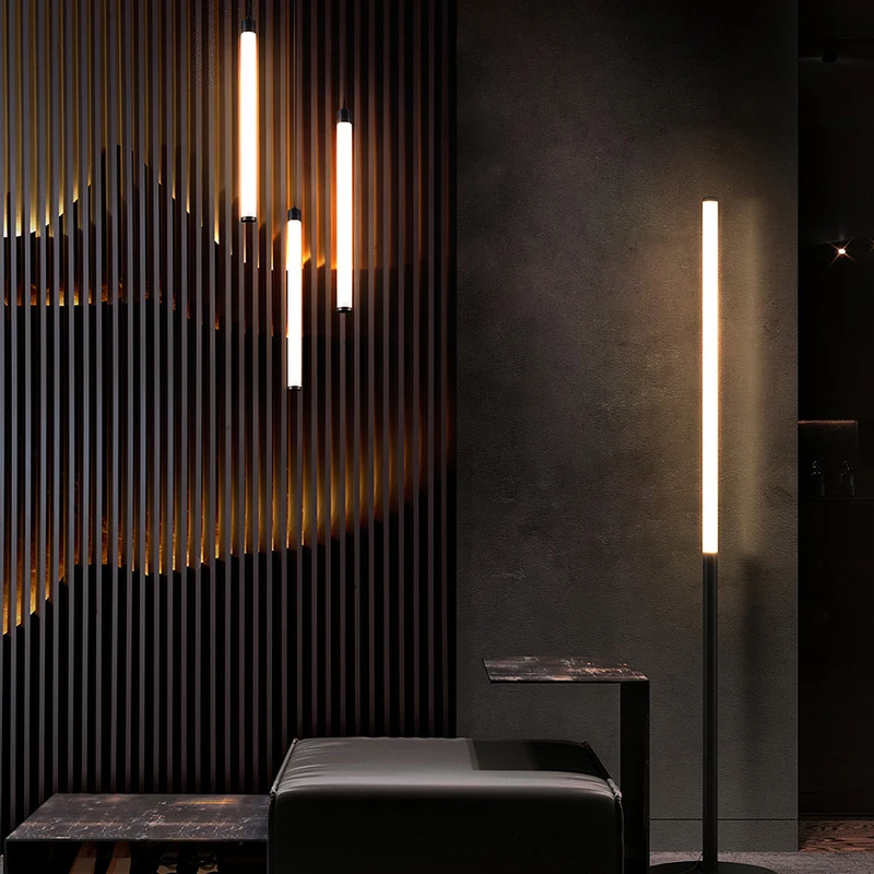 Stehleuchte – Schwarzes Metall, 18 W Leistung, Warmweiß, 130 cm Höhe - Ray | Maytoni