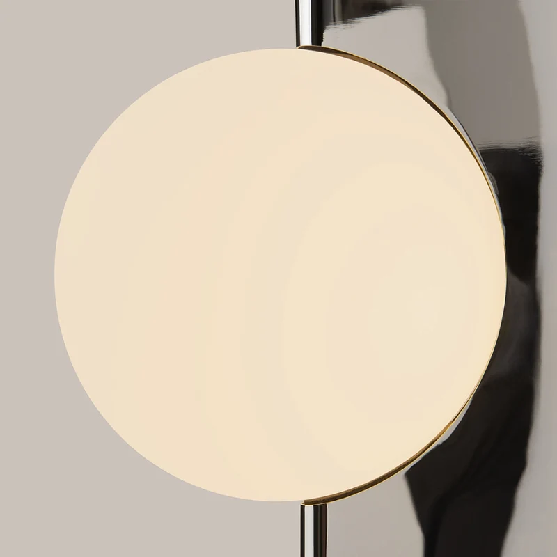 Wandleuchte – Chrom Finish, Metall Gestell, Glaskugel Design - Avant-garde | Maytoni