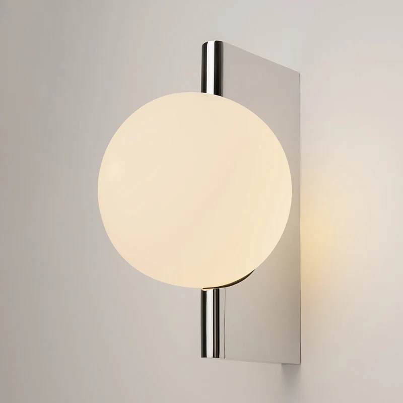 Wandleuchte – Chrom Finish, Metall Gestell, Glaskugel Design - Avant-garde | Maytoni