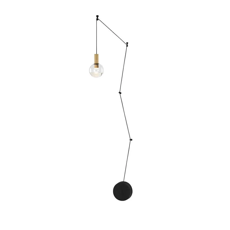 Belar LED Wand- & Hängelampe Goldfarben