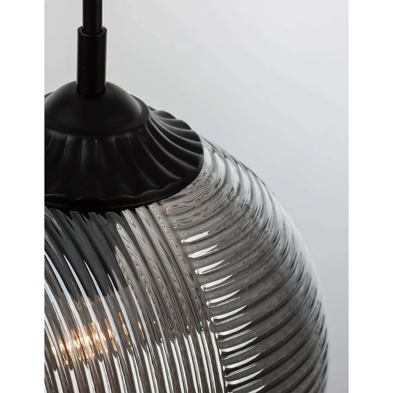 Athena Glas-Pendellampe Ø 25cm